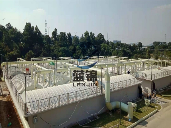 深圳光明區人工濕地惡臭水體治理項目